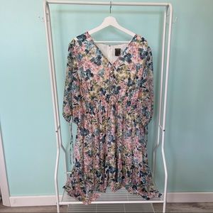 Plus Size Floral summer dress